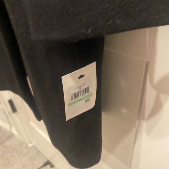 Cole Haan Signature Wool Blend Convertible Collar Button Front Coat Size 8 NWT - Picture 7 of 9